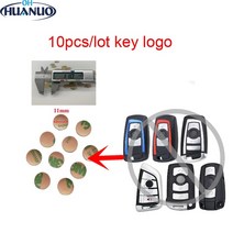 bmw키링 스마트키 bmw키케이스 10pcs x 11mm 원격 키 배지 엠블럼 로고 교체용 bmw 3 시리즈 5 시리즈 7 시리즈 z4 x3 x4 x5 x6 자동차 키 로고, 없음