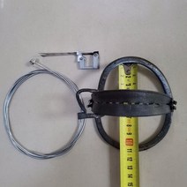 전문 야생 멧돼지 야수 빠른 바인더 물림 방지 스테인리스 스틸 강력한 금속 철 트랩, 11 cm