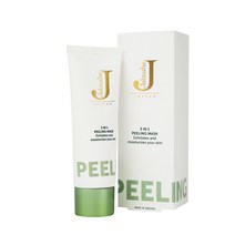 자부쉐 Jabushe 3 in 1 PHA 스크럽 필링젤 75ml (얼굴 각질 제거 팩 / 피지 블랙헤드 모공 여드름 / 물광 광채 보습 / 저자극 파하 / 피부진정 정돈)