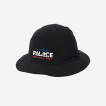 팔라스 알파인 테크 버킷햇 블랙 21FW Palace Alpine Tech Bucket Hat Black 21FW, L-XL
