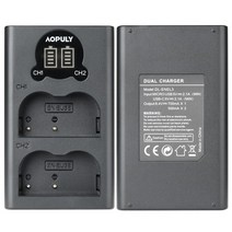 도매 AOPULY EN-EL3e EL3e 7.4V 2400mAh 카메라 배터리 니콘 ENEL3E EN EL3E D30 D50 D70 D90 D70S D300 고품질, New Dual Charger