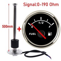 캠핑카 계단 트레일러 카라반 계단 스텝연료 레벨 센서가있는 연료 레벨 게이지 옴 33, 500mm