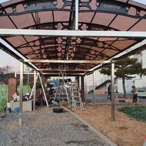 캐노픽스 1870x2800 아파트 오피스텔 상가 현관 출입구 주차장 렉산지붕 캐노피공사, 투명, 블랙, 블랙(분체도장)