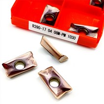 공구 카바이드 터닝 도구 R390 170408 PM1025 CNC 가공 금속 선반 부품 R390170408M 엔드 밀링 커터 10 피스, [01] R390 170408 PM1030