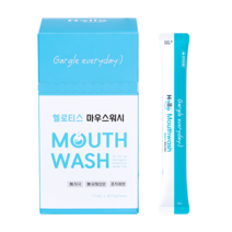 헬로티스 마우스워시액(플루오르화나트륨)휴대용가글 30개입, 11ml, 30개