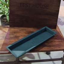 오아시스 플라스틱 수반 -직사각(쌍장) 50x15cm, 본상품선택