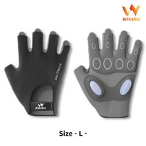 윈어블 여자 굳은살 방지 남자 여성 헬스용 장갑 턱걸이 웨이트 헬스 장갑 손목 스트랩, 05. 실리콘패드형 블랙, L