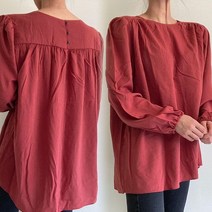 나야홍 TG 셔링뒷버튼블라우스 E936H110 여성의류