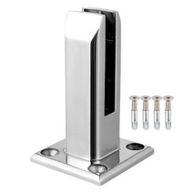 유리난간 강화유리난간 유리난간대 스텐 난간대 고정 스테인레스 스틸 유리 클립 클램프 패널 풀 울타리 계, 01 160mm