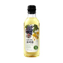 CJ제일제당 풍미 백설 건강을 생각한 요리유 튀김용 캠핑식용유 업소용 전부침 새우튀김 식용류오일 500ml, 3개