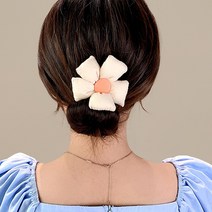 긴머리묶기 예쁜 당고 머리 업스타일 똥 와이어 머리끈