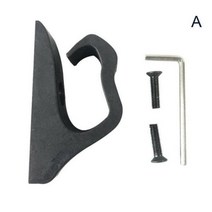 전동킥보드부품 전동킥보드배터리 Xiaomi Mijia M365 M 87 프로 스쿠터용 휴대용 행거 후크 액세서리 프론트 전기 스케이트 보드 보관 도구 개, 01 black, black