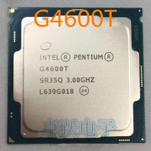 파워딜 G4600T QS 버전 3.00GHz 3M 데스크탑 프로세서 듀얼 코어 CPU HD630 그래픽, 한개옵션0
