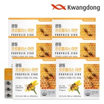 광동 프로폴리스 아연 60캡슐 6박스(12개월분), 상품상세참조, 상품상세참조, 상품상세참조, 상품상세참조