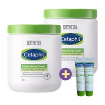 [세타필] 모이스춰라이징 크림 550g x 2개 + 하이드레이팅 로션 14g x 2개 증정, 550gx2개 + 로션 14gx2개