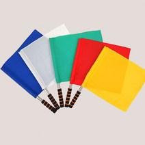 컬러깃발 청기백기 체육대회 응원 신호기 DD-12367 0.3952eaRA_, 그린