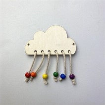 몬테소리비지보드 몬테소리 수제 교육 아동용 목재 장난감 바쁜 수학 보드 DIY 유치원, [16] Cloud hand catching