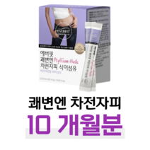 프리미엄 차전자피 식이섬유 50대 엄마 아빠 부모님 쾌변 다이어트 장 건강 배변 걱정 화장실 고민 하루 1포 건강기능식품 식약처 인정, 10 달치, 4800mg x 30포 (하루1포)