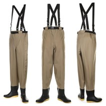 [고급 허리 웨이더] 210D 허리 장화 해루질 가슴장화 허벅지 wader, SS(235-245)