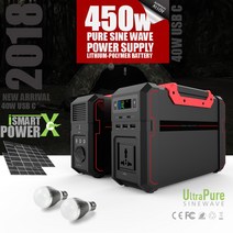 450w 리튬 배터리 태양 전원 저장 발전기 인버터 120000mah ac 110v 220v ups 야외 공급 장치, AU 플러그, 중국
