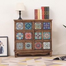 이태리금장가구 명화 위스키 블랙 호두 캐비닛 수납장 경제적인 가정용 거실 지중해 침대, 11 2열 1문 10두 컬러 A, 오류 발생시 문의 ( 에이맨0102 )