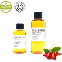 허브인 오가닉 100% 퓨어 유기농 로즈힙오일, 1개, 100ml