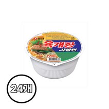 농심 육개장 사발면 86g 24개 야식 간단한점심 컵라면