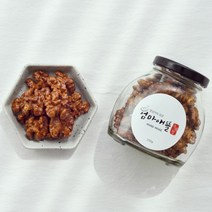 직접 구운 수제간식 호두강정 호두정과 아몬드정과 허니버터 시나몬 답례품 선물세트, 수제 시나몬아몬드 250g