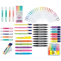 스타빌로 형광펜 마일드라이너 옵텍 제브라 사각형광펜 세트 스테들러 스윙쿨 노크식 퀵마크, 2)스타빌로 스윙쿨형광펜, 8색세트