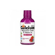 블루보넷 아이허브 Bluebonnet 액상 칼슘 마그네슘 구연산 플러스 비타민D3 혼합베리맛 472ml, (아이허브) Bluebonnet 액상 칼
