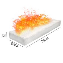 스토브 덕트 히터 벽난로 세라믹 섬유 담요 스폰지 바이오에탄올 벽난로용 30 × 20cm 저항 단열 면, 03 30X20X1CM, 03 30X20X1CM