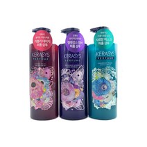 애경 케라시스 퍼퓸 샴푸린스 러블리 데이지 엘레강스 앰버 샤르망 머스크 600ml, 러블리 데이지 린스 600ml