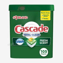 케스케이드 식기세척기 세제 105개 CASCADE DISHWASHER DETERGENT PODS