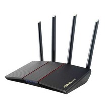 ASUS RT-AX55 AX1800 무선라우터 공유기 라우터 무선 기가비트 포트, RT-AX55+ 블랙 + 노마킹 로고 백