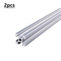 3D 프린터 CNC 알루미늄 프로파일 2020 압출 100mm-1000mm EU 표준 3D 프린터 부품 양극 와이어 가이드, 01 2020 2pcs_01 100mm