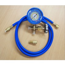 r410a R134a R404a R22 R410a 단일 매니폴드 게이지 호스 공기 상태 충전 테스트