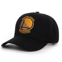 야구모자 NBA 골든스테이트 워리어스 통합 우승을 차지했다 듀랜트 남성 여성 헌팅캡 썬바이져 농구공 2777168886, 블랙 금표