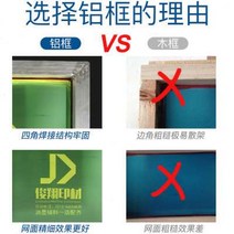 제판용 인쇄판 잉크 글자인쇄 템플릿 웹보드 주문 실크스크린, T08-5 철합금 외부프레임 크기 3