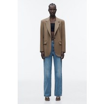 독일 자라 ZARA 오버사이즈 싱글 버튼 블레이저 100057
