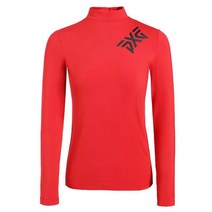 여성 골프웨어 골프 티셔츠 반팔 긴팔 카라 슬림핏 라운드 속건조 니트 스포츠웨어 1-122358