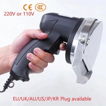 전기 고기분쇄기 상업용 케밥 도너 샤와마 휴대용 BBQ 로스트 고기 자이로 110V, 1.Black - 220V - 미국
