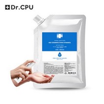 Dr.CPU 이도 손 소독제 스프레이 액상 리필 파우치 500ml 손소독제, 2개