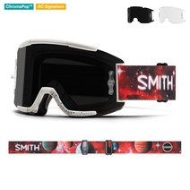 SMITH Squad MTB 스쿼드 엠티비 고글 (AC Gwin Chromapop Sun Black) 시그니처 그윈 크로마팝 썬 블랙 + 투명 클리어 렌즈, 단품