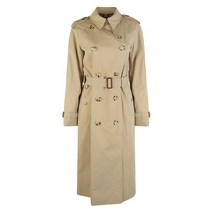 [버버리] 22FW 8045785 A1366 워털루 헤리티지 롱 트렌치코트 허니