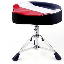 말안장식 접이식 드럼 의자 드러머 삼발 삼발이 밴드, 3색