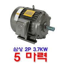 을지전기 범용 모터 삼상 2극 2P 3.7kw 5마력 전폐형 유도전동기