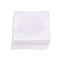 서후네 [50+50] 화이트 CD포장 투명 필름 종이케이스, 50개입+50개입