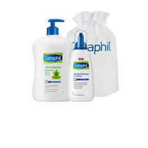 세타필 젠틀 포밍 클렌저 + 젠틀 바디워시 + 파우치 세트, 3세트