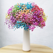 말린 부케 드라이플라워 있음 병 숏 장식 수반 큰 다발 카메라 졸업식 고퀄리티 안개꽃 흥 화초 4868451858, 투명 레인보우 별 큰 다발 무 병