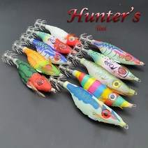 헌터스툴 왕눈이 에기 x 25P 쭈꾸미 갑오징어 문어, 반짝이 x 25개